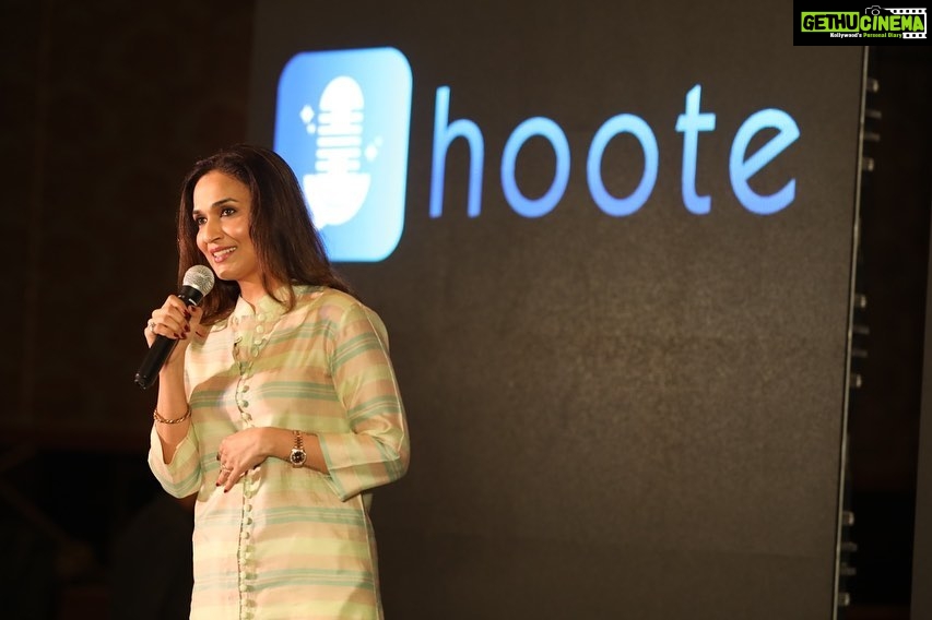 Soundarya Rajinikanth Instagram - Hoote officially launched !!! Gods grace 🙏🏻🙏🏻🙏🏻 let’s all be heard ! @hooteofficial @pokalasunny