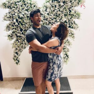 Soundarya Rajinikanth Instagram - Thank you ALL so much for all the love and birthday wishes ❤️❤️❤️🙏🏻🙏🏻🙏🏻😀😀😀 truly BLESSED beyond anything !!!! Can’t get better !!!! And dearest husband .. thank you for making today so special. Love you 😘😍❤️🤗🥰 #LoveMyFamily #LoveMyLife #Grateful #ThankYouGod #Blessed