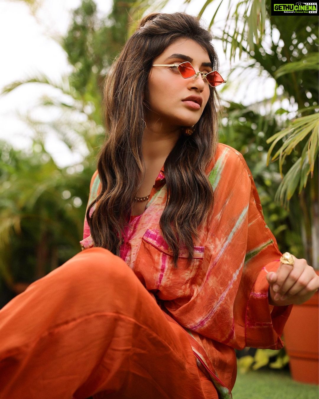 Sreeleela Instagram - ๐Open mind Big dreams Wild heart ๐ . . . . Styled by @ashwin_ash1 and @hassankhan_3 Styling assistant @kajjam_avinash Outfit @perniaspopupshop @capisvirleo MUA @emraanartistry Hair @priyankaarora22 Photography @pranav.foto