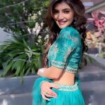 Sreeleela Instagram - Me being your green signal to go watch #Dhamaka in your nearest theatres ✨🥰 Makeup - @deepikakarnanimakeovers Hair - @priyankaarora22 Outfit - @issadesignerstudio Styled by - @rashmitathapa