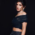 Sreeleela Instagram - ✨DESIRE ✨ Styled by @rashmitathapa Wearing @geethikakanumilli Jewellery @houseofqc Photography @hemanth_kumanan Makeup - @deepikakarnanimakeovers Hair- @koduruamarnath