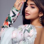 Sreeleela Instagram - Leela feeling like a Lily 🤍 . . . . . . . . . . . . Styled by : @rashmitathapa Wearing : @geethikakanumilli Jewellery @spillthebead Shot by : @pranav.foto