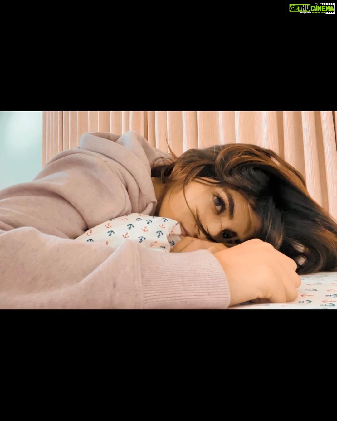 Sreeleela Instagram - Raining outside Warm inside The rest you shall understand as you slide :p