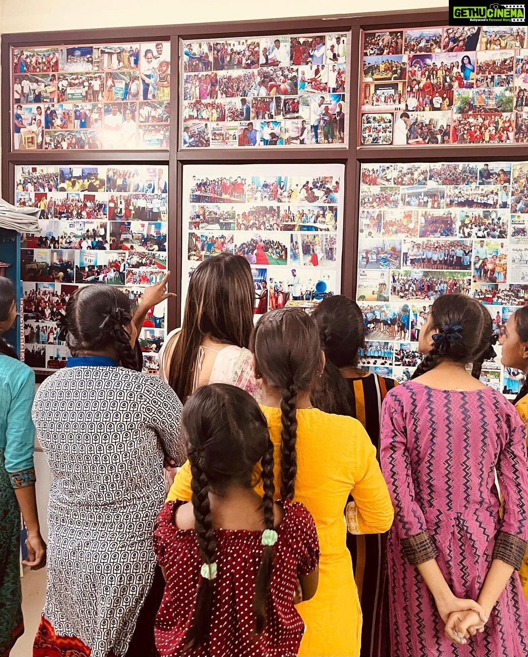 Sreeleela Instagram - My tiny group With giant dreams My small gundusss With the biggest heartssss They are so precious you wouldn’t know until you see them 🥹🥹 A day well spent Talking about dreams , stories , dancing, singing ,pampering, showering each other with loads of love 💓💓 I remember walking in with a heart full of love to give but guess what? They overflowed me with their cute little eyes and smiles 🥹🥰🥰 I know each one of you wants to experience this and trust me it’s possible !!! So many times people want to be there for others but they just don’t have direction and don’t know how to do it. It’s all in your hands - one tap, one google search and you’ll find your beautiful kids around you As I type this I don’t expect you to give extreme donations But all I want to say is that give them what’s most precious to you YOUR TIME YOUR LOVE YOUR WARMTH That’s what they need the most…… Just once a week or a month spend time eating a meal with them, it’s not only tummy filling but it’s heart filling 💝 And with my filled heart let’s start #Hereforyou Whenever you visit an orphanage or any such institution post a picture and tag #Hereforyou I’m waiting to see more pictures of twinkling eyes and smiling hearts 💕 What say? Let’s do this together Hand in hand I’m #Hereforyou