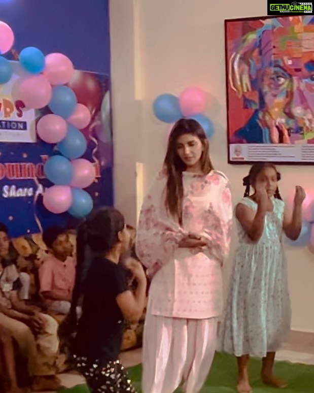 Sreeleela Instagram - My tiny group With giant dreams My small gundusss With the biggest heartssss They are so precious you wouldn’t know until you see them 🥹🥹 A day well spent Talking about dreams , stories , dancing, singing ,pampering, showering each other with loads of love 💓💓 I remember walking in with a heart full of love to give but guess what? They overflowed me with their cute little eyes and smiles 🥹🥰🥰 I know each one of you wants to experience this and trust me it’s possible !!! So many times people want to be there for others but they just don’t have direction and don’t know how to do it. It’s all in your hands - one tap, one google search and you’ll find your beautiful kids around you As I type this I don’t expect you to give extreme donations But all I want to say is that give them what’s most precious to you YOUR TIME YOUR LOVE YOUR WARMTH That’s what they need the most…… Just once a week or a month spend time eating a meal with them, it’s not only tummy filling but it’s heart filling 💝 And with my filled heart let’s start #Hereforyou Whenever you visit an orphanage or any such institution post a picture and tag #Hereforyou I’m waiting to see more pictures of twinkling eyes and smiling hearts 💕 What say? Let’s do this together Hand in hand I’m #Hereforyou