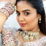 Sreemukhi Instagram - BB Jodi! ✨ Stylist @greeshma_krishna.k Styling assistant @stephen_styles_ Outfit @kowshiki_couture Jewellery @goyazsilverjewellery Photography @rajeshphoto_ Make up @nookesh.malla Hair @mahesh_ravulapalli #sreemukhi #BBJodi #starmaa