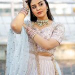 Sreemukhi Instagram - BB Jodi! ✨ Stylist @greeshma_krishna.k Styling assistant @stephen_styles_ Outfit @kowshiki_couture Jewellery @goyazsilverjewellery Photography @rajeshphoto_ Make up @nookesh.malla Hair @mahesh_ravulapalli #sreemukhi #BBJodi #starmaa