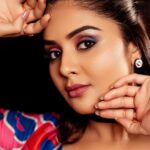 Sreemukhi Instagram - ASMP Star Wars ✨ Launch on @starmaa today ✨❤️ Outfit @gummadidalashashi.label PC @rajeshphoto_ Make up @nookesh.malla Hair @mahesh_ravulapalli #sreemukhi #ASMPstarwars #aadivaaramwithstarmaaparivaaram #starmaa