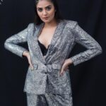 Sreemukhi Instagram - Bling it up! ✨ Outfit @gummadidalashashi.label Styling @greeshma_krishna.k Decor @vinnus_classy_events Make up @nookesh.malla Hair @mahesh_ravulapalli PC @chinthuu_klicks #bling #sreemukhi