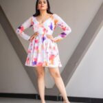 Sreemukhi Instagram - Let’s twirl?!✨😍 Outfit @gummadidalashashi.label Makeup @nookesh.malla Hair @mahesh_ravulapalli PC @chinthuu_klicks #sreemukhi