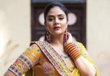Sreemukhi Instagram - Rise n Shine! ✨ BB Jodi ✨ Outfit @olivesbysashi.in Styling @greeshma_krishna.k Earrings @yuvi_collections Makeup @nookesh.malla Hair @mahesh_ravulapalli PC @chinthuu_klicks #risenshine #yellows #sreemukhi #styledbygkk