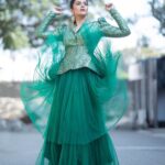 Sreemukhi Instagram - BB Jodi! 💃✨ On @starmaa ✨ Styled by @greeshma_krishna.k Outfit @gummadidalashashi.label Earrings @emmadi_silver_jewellery PC @chinthuu_klicks Make up @nookesh.malla Hair @mahi_brand_ #sreemukhi #starmaa #BBJodi #styledbygkk