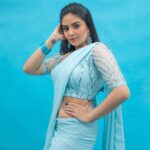 Sreemukhi Instagram - Mr.&Mrs. ✨ On ETV @gnapikaentertainments ✨❤️ Outfit @gummadidalashashi.label PC @chinthuu_klicks Makeup @nookesh.malla Hair @mahi_brand_ #sreemukhi #mr.&mrs #etv #gnapikaentertainments
