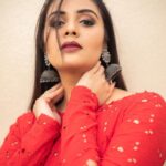 Sreemukhi Instagram - Happy Valentines ❤️ ASMP on @starmaa ✨ Styled by @greeshma_krishna.k Outfit @gummadidalashashi.label PC @chinthuu_klicks Hair @mahi_brand_ #sreemukhi #starmaa #styledbygkk