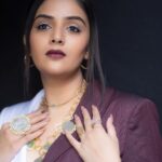 Sreemukhi Instagram - BB Jodi! 💃✨ On @starmaa ✨ Styled by @greeshma_krishna.k Outfit @gummadidalashashi.label Accessories @houseofqc PC @chinthuu_klicks Make up @nookesh.malla Hair @mahi_brand_ #sreemukhi #starmaa #bbjodi #styledbygkk