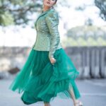 Sreemukhi Instagram - BB Jodi! 💃✨ On @starmaa ✨ Styled by @greeshma_krishna.k Outfit @gummadidalashashi.label Earrings @emmadi_silver_jewellery PC @chinthuu_klicks Make up @nookesh.malla Hair @mahi_brand_ #sreemukhi #starmaa #BBJodi #styledbygkk