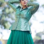 Sreemukhi Instagram - BB Jodi! 💃✨ On @starmaa ✨ Styled by @greeshma_krishna.k Outfit @gummadidalashashi.label Earrings @emmadi_silver_jewellery PC @chinthuu_klicks Make up @nookesh.malla Hair @mahi_brand_ #sreemukhi #starmaa #BBJodi #styledbygkk