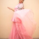 Sreemukhi Instagram - Aadivaaram with star maa parivaaram! ✨ On @starmaa every Sunday at 11 am! ✨ Styled by @greeshma_krishna.k Style team @stephen_styles_ Outfit - @pinkpetalsdesignhouse Earrings- @houseofqc PC @chinthuu_klicks Makeup @nookesh.malla Hair @mahesh_ravulapalli #sreemukhi #starmaa #aadivaaramwithstarmaaparivaaram #styledbygkk