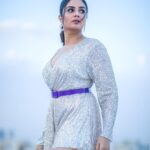 Sreemukhi Instagram - BB Jodi! 💃✨ On @starmaa ✨ Styled by @greeshma_krishna.k Earrings @yuvi_collections PC @chinthuu_klicks Make up @nookesh.malla Hair @mahi_brand_ #sreemukhi #starmaa #BBJodi #styledbygkk