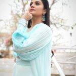 Sreemukhi Instagram - ASMP ✨ Farewell on @starmaa ✨ Styling @greeshma_krishna.k Outfit @label_isha PC @epics_by_pradeep Makeup @nookesh.malla Hair @mahesh_ravulapalli #sreemukhi #ASMP #