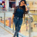 Sreethu Krishnan Instagram - Sometimes it's better to let someone go💙… #love Lulu Mall Trivandrum