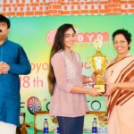 Sreethu Krishnan Instagram - 🌝 ✨…. Wearing @bougainvilleatvm 🫡❤️… #sreethukrishnan #annualday #school #program #2023 #blessed Kollam