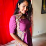 Sreethu Krishnan Instagram - 💟Wearing @shree_roopacollections 💟