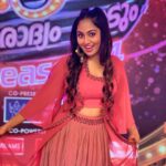 Sreethu Krishnan Instagram - ❤️⭐️❤️… Outfit @bougainvilleatvm 😍✨… 📸 🐘 … #startmusic #asianet Kochi, India