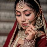 Sreethu Krishnan Instagram - 🕌❤️✨… Mua and hairdo @splash_makeover._ 📸 @mishalchaams Outfit @ababeel_kannur Jewels @anabia_bridals #muslimbride #photoshoot State Beach Resort - Kannur