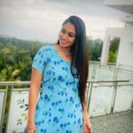 Sreethu Krishnan Instagram - Weather💙🧚🏻‍♀️✨… Pc @sajinjohnofficial 😊 #sreethukrishnan Trivandrum, India