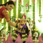 Sridevi Vijaykumar Instagram – 🙏🙏🙏🙏
#varalakshmivratham 😇

Backdrop: @decor.1998 
#varalakshmipooja#amman#blessedfriday#blessingstoall#blessing#divine#traditioncontinues#varalakshmi#decor#poojadecor#vrathamdecor#friday