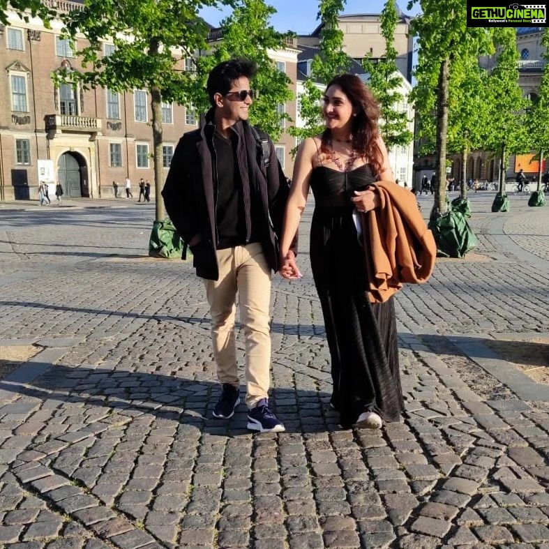 Sridevi Vijaykumar Instagram - Walking together for a lifetime ❤️ Happy anniversary🤗❤️ . . . . #anniversary #weddingday #Europe #loveyou #mine #forever #trip #togetherforever #husband #wife #family #love #happy #smile #fun #trip #couple #couplegoals #candid #photooftheday #photography #anniversarywishes