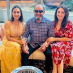 Sridevi Vijaykumar Instagram - Grateful for so much, but especially for family🩷✨ . . . . . . . . . . #Familyweekends #dadanddaugther #familytime #besttimetogether #bettertogether #strongertogether #familyislife #sistertime #sisterlove #pictureoftheday #familytraditions #myfamilymyhome #homeiswheredadis