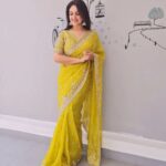 Sridevi Vijaykumar Instagram - A very Happy, Blessed and Prosperous Ugadi to you & yours! 💫 . . . . . . . . Wearing this beautiful saree from @neerusindia #sareeoftheday #sareefits #indianaesthetics #indianfits #sareefits #sareeinspiration #indianoutfits #photooftheday #greenfits #greensaare #ugadiwishes #happyugadi #gudipadwa #ugadi2023