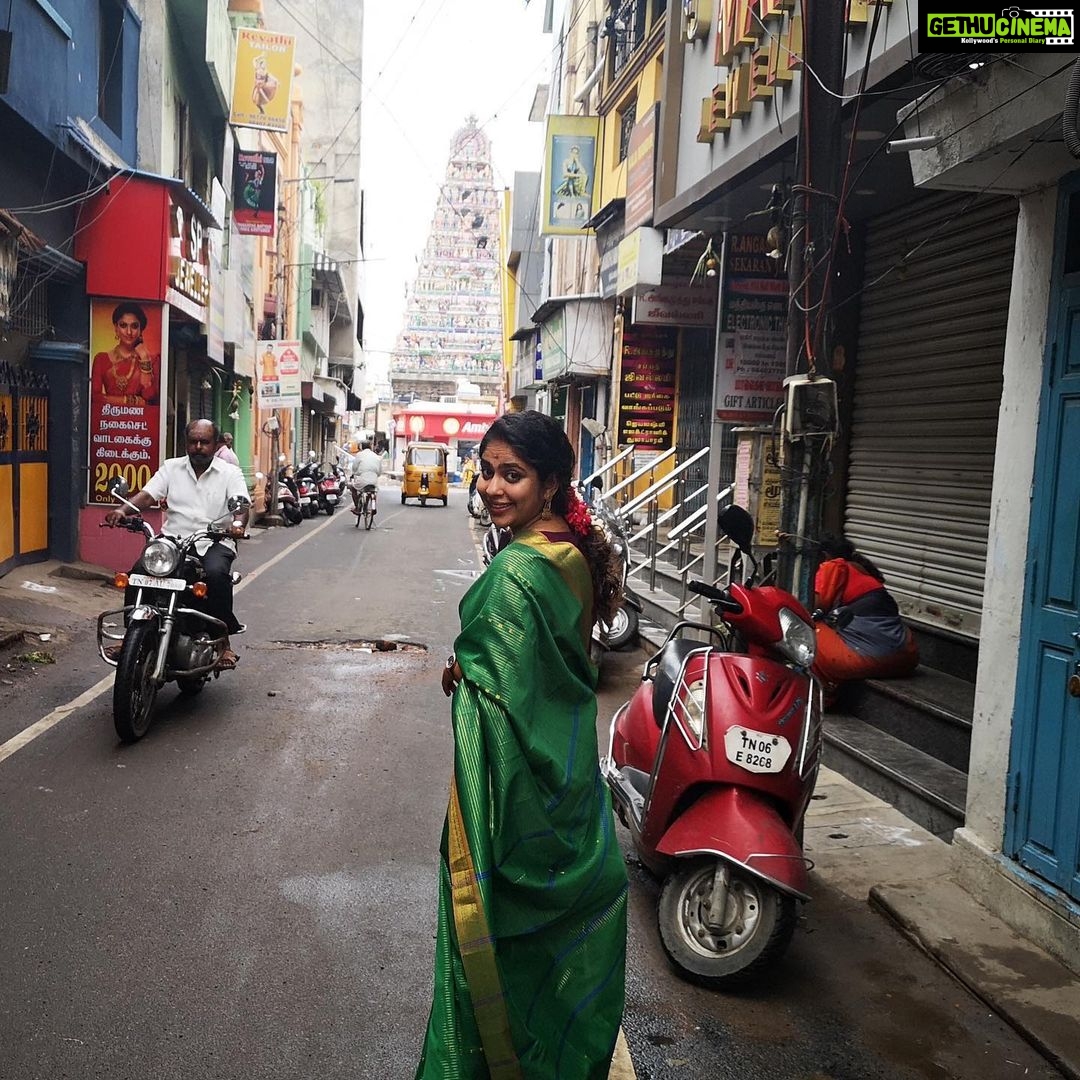 Srinda Instagram - மெட்ராஸ் ♥️ @neanandy @sujinasreedharan #tb Mylapore