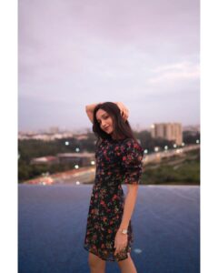 Srinidhi Ramesh Shetty Instagram - Twilight feels!🧡💙

.
.
📸 @fotografia.co.in 💫