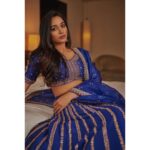 Srinidhi Ramesh Shetty Instagram - Did u say.. Mid-week blues!!🐋💙 . . . . . . . . . . . . . . . Styled by - @ashwin_ash1 & @hassankhan_3 Asst by - @stylebyannapurna Outfit - @chameeandpalak @viralmantra Jewellery- @houseofqc Makeup @kiranmakeup Hair @thrinath_nambara_ Shot by @arifminhaz Photo Asst @thejaswitanneru