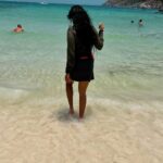 Srishti Jain Instagram – Love the song , love the beautiful beach on Raya island! Love the videos of me! Thanks Chotu @hrisha_0705 !! 
.
.
.
.
.
.
.
.
.
.
.
.
.
.
#beautifuldestinations #reelsinstagram #reel #newpost #instagood #instalike #instadaily #beachvibes #oceanhair #phuket #travel #travelgram Raya Island, Thailand