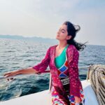 Srishti Jain Instagram – Cruising through life! 
.
.
.
.
.
.
.
.
.
.
.
.
.
.
.
.
.
#phuket #travel #cruise #windinmyhair #instagood #instagram #instalike #explore #explorepage #goodvibes #beach #oceanhair Krabi, Thailand