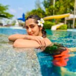 Srishti Jain Instagram – Swipe to the end to see my sister attempting to kick me while clicking my picture! Guess she had had enough 😂 sorry Chotu @hrisha_0705 Thankyou for always being my photographer! 
.
.
.
.
.
.
.
.
.
.
#poolday #sunnyswim #phuket #laguna #waterbaby #newpost #travel #instagram #instagood #instalike #explore #explorepage #love #postoftheday #holiday Laguna Phuket