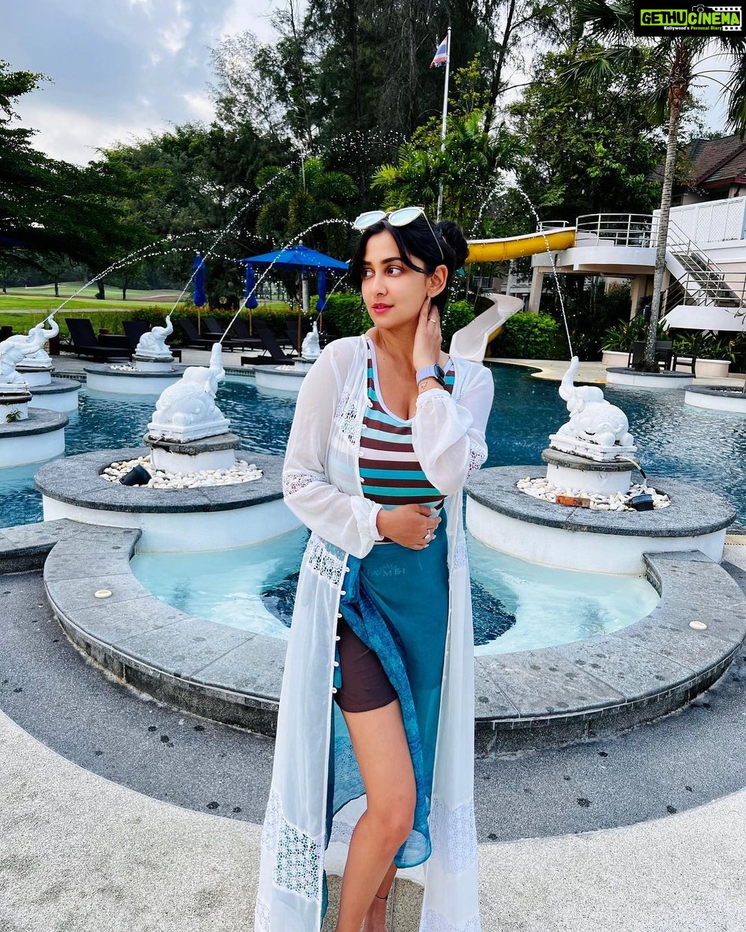 Srishti Jain Instagram - I mean bare with me cause I still have so much stuff left from this trip to post! 🙈❤️ . . . . . . . . . . . . . . . . . #phuket #travelgram #traveler #water #lagunaphuket #beautifulhotels #lagunaangsana #vacation #sarong #swimmingpool #lakeview #instagood #inatagram #instadaily #instafashion #explorepage #explore #newpost #picoftheday Laguna Beach Resort, Phuket