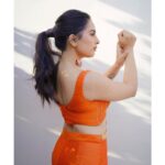 Srushti Dange Instagram - 🍊 Ft #srushtidange shot by @dxgphotographer Styled by @indu_ig Makeup @hairandmakeupbynive Hairdo @soniyarameshbabu_muah Outfit @yaradesigners Jewelry @thegarnet.in