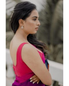 Srushti Dange Instagram - Made you look 💫🦋

MUA 💄 my late friend @abhirami_mua ♥️🤗 
Styled by @swethaindiranstylist 
Photographer by @crearebyps