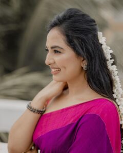 Srushti Dange Instagram - Made you look 💫🦋

MUA 💄 my late friend @abhirami_mua ♥️🤗 
Styled by @swethaindiranstylist 
Photographer by @crearebyps