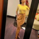 Srushti Dange Instagram - This is my dumb Mirror selfie + basic outfit kinda night 🤳🙃