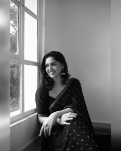 Sunaina Instagram - 🌸 
shot by @madras_ponnu 
Wearing @bespoke.dhishya 
Styled by @dhikshitha_suresh 
MUA @vyshalisundaram_hairstylist