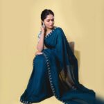 Sunaina Instagram - For laatti (telugu) pressmeet ✨ Saree ~ @aamrabylavanya Earrings ~ @bcos_its_silver Ring ~ @karnikajewelshyd Photography ~ @manish.akunuri Makeup | Hair~ @iammounikachenna Styling ~ @iammounikachenna