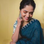 Sunaina Instagram - For laatti (telugu) pressmeet ✨ Saree ~ @aamrabylavanya Earrings ~ @bcos_its_silver Ring ~ @karnikajewelshyd Photography ~ @manish.akunuri Makeup | Hair~ @iammounikachenna Styling ~ @iammounikachenna
