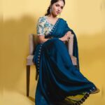 Sunaina Instagram - For laatti (telugu) pressmeet ✨ Saree ~ @aamrabylavanya Earrings ~ @bcos_its_silver Ring ~ @karnikajewelshyd Photography ~ @manish.akunuri Makeup | Hair~ @iammounikachenna Styling ~ @iammounikachenna