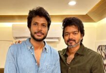 Sundeep Kishan Instagram - Thank You Dearest Thalapathy for your kind words , love and support for #Michael 🤍 Thank you for being so Humble & Inspiring 🤍 Love you anna 🤍 @lokesh.kanagaraj presents a @je.ranjit film #Michael in theatres Tomorrow 🤍 #Thalapathy67